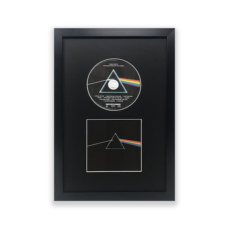 14x9" Oxford Black Photo Frame For A CD & Cover | Black Mount