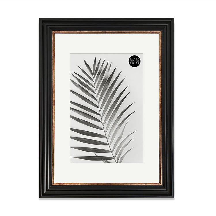 16x12 for 12x8 Picture Frame | Vintage Black