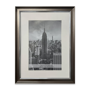 Everyday 16x12 Photo Frame With Mount | Geneva Gunmetal