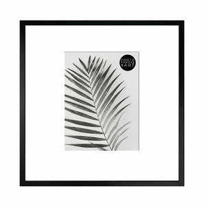 Oversized Mount Wooden 16x16" Black Frame For 10x8" | Signature Collection
