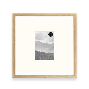 16x16" for 6x4" Wooden Oak Effect Photo Frame | Hartland Collection