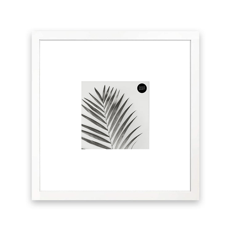 16x16 for 8x8 White Photo Frame | Oxford