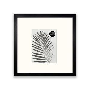 16x16 for 10x8 Black Photo Frame | Oxford