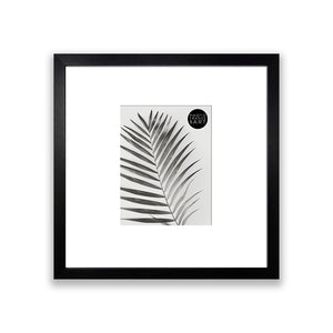 16x16 for 10x8 Black Photo Frame | Oxford