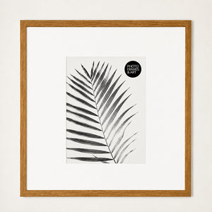 Oversized Mount Wooden 16x16" Oak Effect Frame For 10x8" | Signature Collection