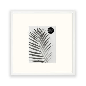 Oversized Mount Wooden 16x16" White Frame For 10x8" | Signature Collection