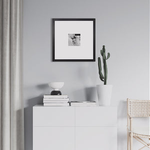 16x16 for 5x5 Black Photo Frame | Oxford