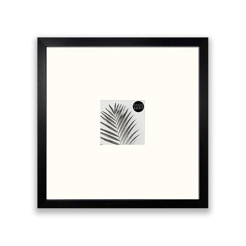 16x16 for 5x5 Black Photo Frame | Oxford