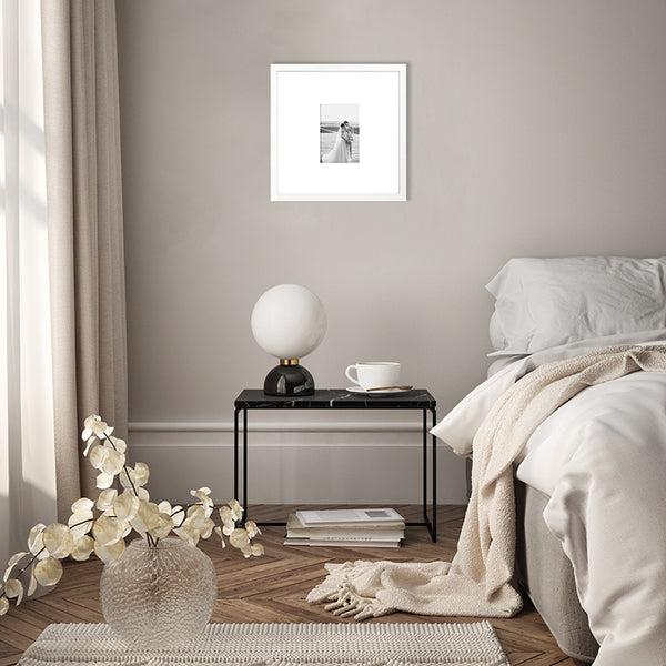 16x16 for 6x4 White Photo Frame | Oxford