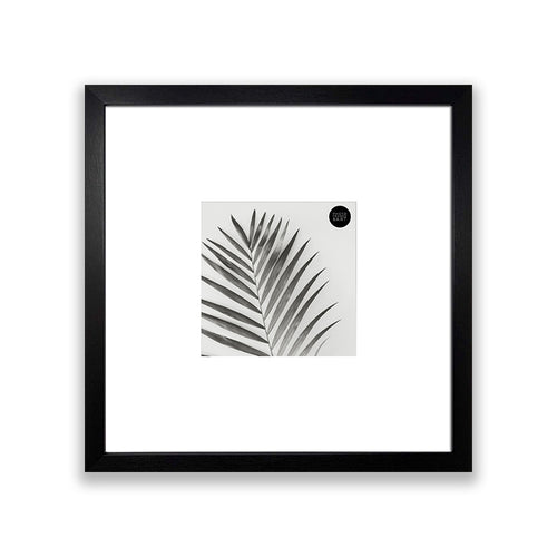 16x16 for 8x8 Black Photo Frame | Oxford