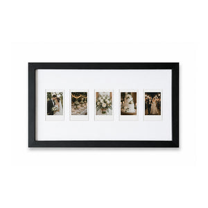 16x9" Instax Mini Frame x 5 | Oxford Black