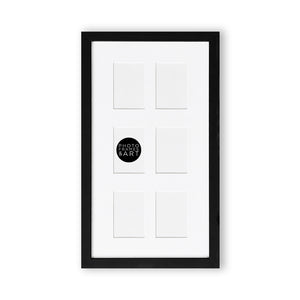 16x9" Instax Mini Frame x 6 | Oxford Black