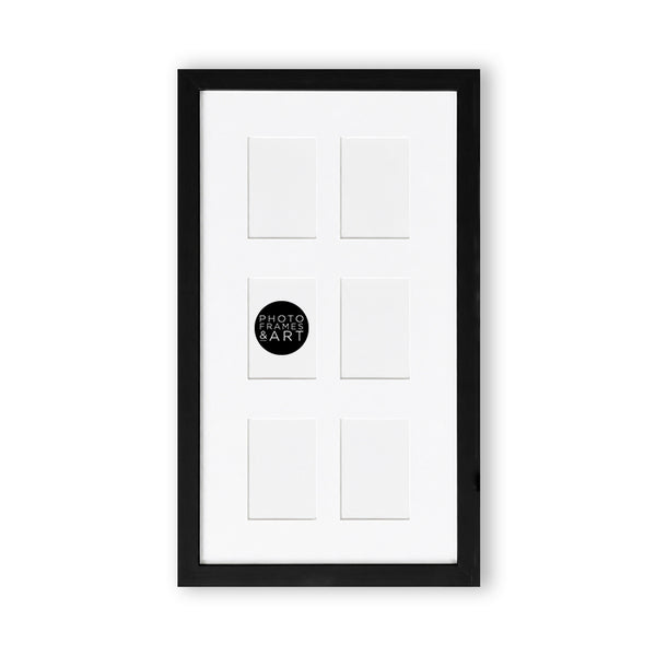 16x9" Instax Mini Frame x 6 | Oxford Black