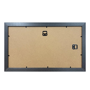 6x4 Multi Photo Frame - 16x9" Collage Frame | Milano Black