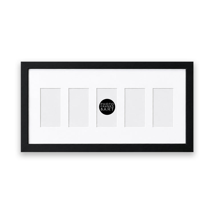 16x9" Instax Mini Frame x 5 | Oxford Black