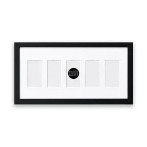 16x9" Instax Mini Frame x 5 | Oxford Black