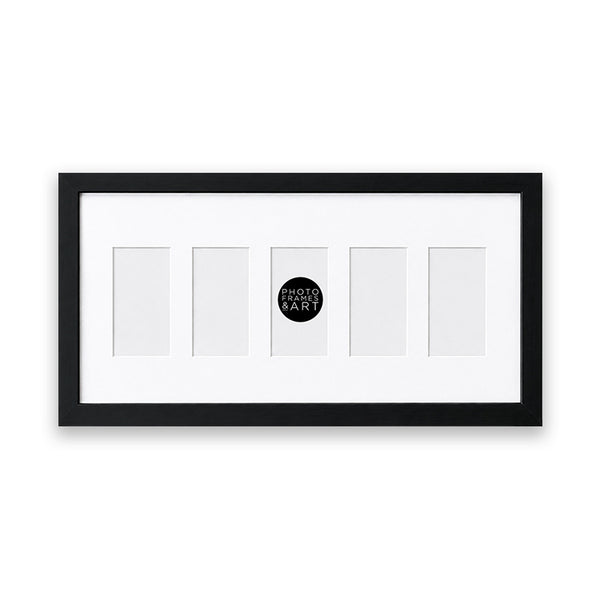 16x9" Instax Mini Frame x 5 | Oxford Black