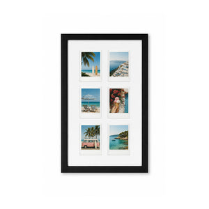 16x9" Instax Mini Frame x 6 | Oxford Black