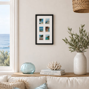 16x9" Instax Mini Frame x 6 | Oxford Black