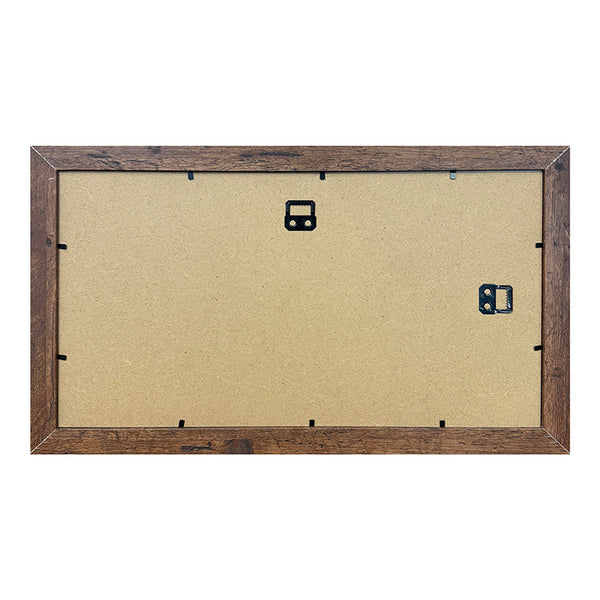 6x4 Multi Photo Frame - 16x9" Collage Frame | Rustic