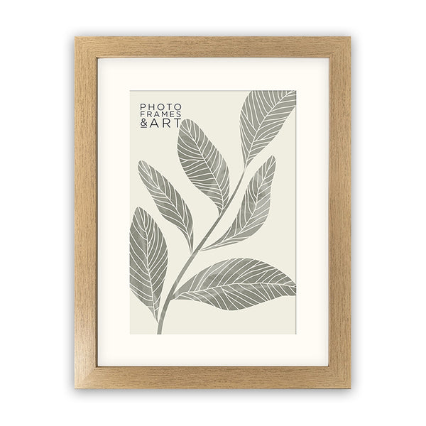 Everyday 16X12" Photo Frame With Mount | Milano Oak Effect