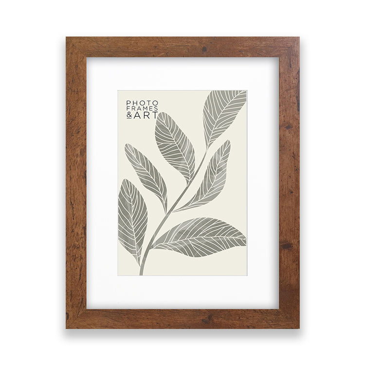 Everyday 16x12" For 12x8" Photo Frame | Rustic Wood Effect