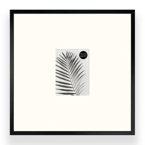 Oversized Mount Wooden 16x16" Black Frame For 6x4" | Signature Collection