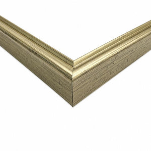 18x18" Brushed Champagne Gold Photo Frame