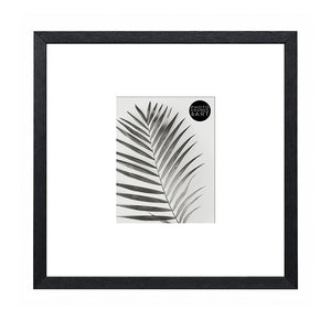 18x18" for 10x8" Wooden Black Photo Frame | Hartland Collection