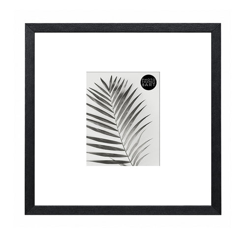 18x18" for 10x8" Wooden Black Photo Frame | Hartland Collection