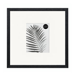 18x18" for 10x8" Wooden Black Photo Frame | Hartland Collection