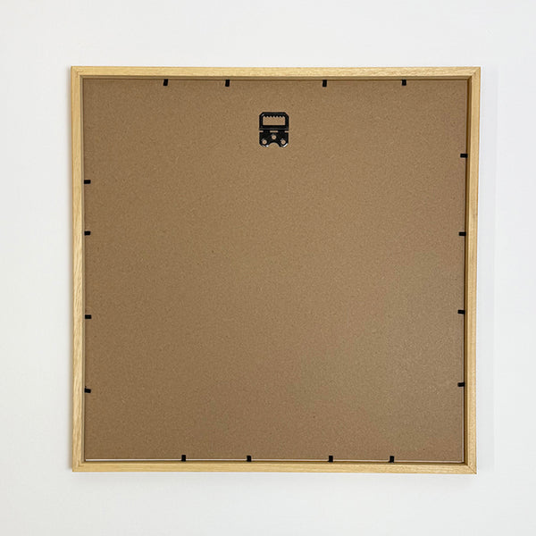 Oversized Mount Wooden 18x18" Oak Effect Frame For Two 6x4" | Signature Collection