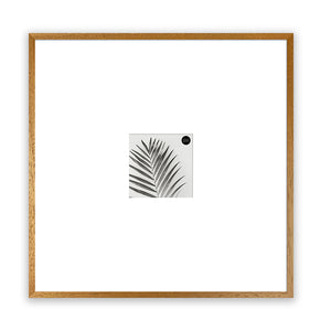 Oversized Mount Wooden 18x18" Oak Effect Frame For 5x5" | Signature Collection