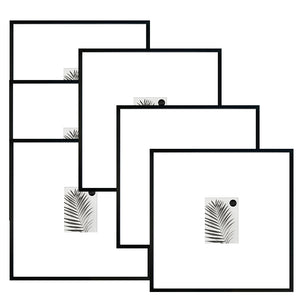 Oversized Mount Wooden 18x18" Black Frame For 6x4" | Signature Frame Sets