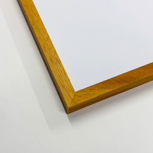 Oversized Mount Wooden 18x18" Oak Effect Frame For Two 6x4" | Signature Collection