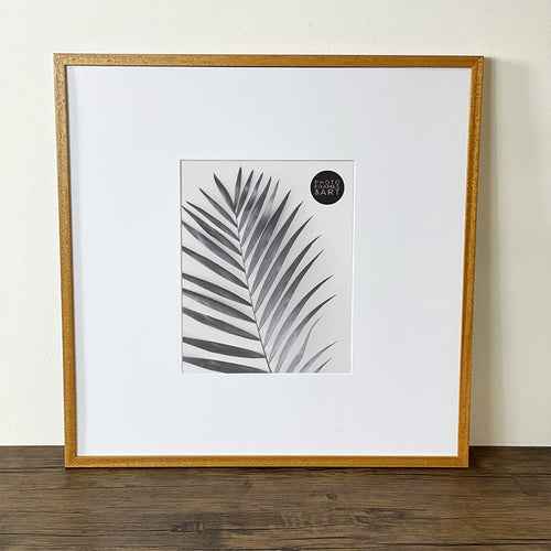 Oversized Mount Wooden 18x18" Oak Effect Frame For 10x8" | Signature Collection