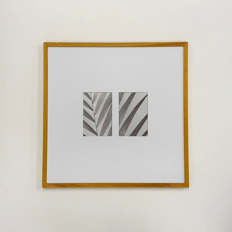 Oversized Mount Wooden 18x18" Oak Effect Frame For Two 6x4" | Signature Collection