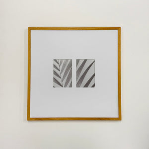 Oversized Mount Wooden 18x18" Oak Effect Frame For Two 6x4" | Signature Collection