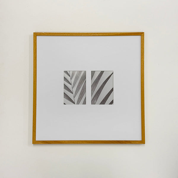 Oversized Mount Wooden 18x18" Oak Effect Frame For Two 6x4" | Signature Collection
