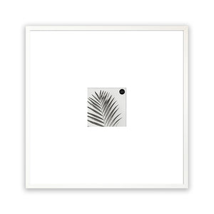 Oversized Mount Wooden 18x18" White Frame For 5x5" | Signature Collection