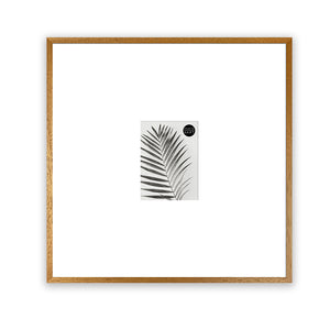 Oversized Mount Wooden 18x18" Oak Effect Frame For 6x4" | Signature Collection