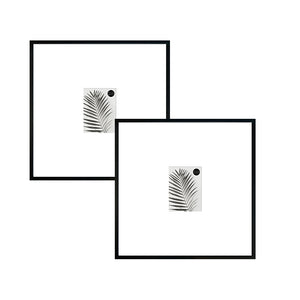 Oversized Mount Wooden 18x18" Black Frame For 6x4" | Signature Frame Sets