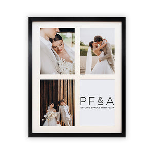 8x6 Multi Photo Frame - 19x15" Collage Frame | Oxford