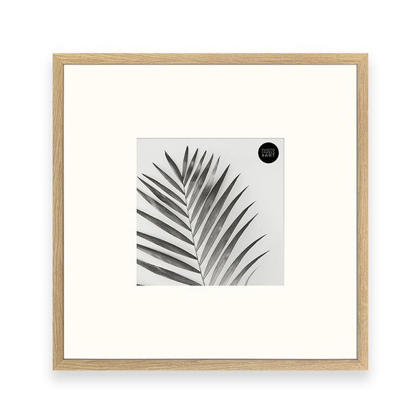 20x20" for 10x10" Wooden Oak Effect Photo Frame | Hartland Collection