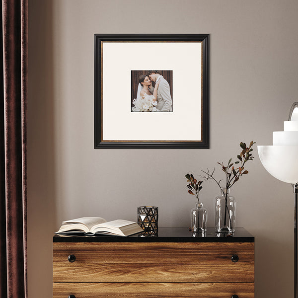 Oversized Mount 20x20" for 10x10" | Vintage Black