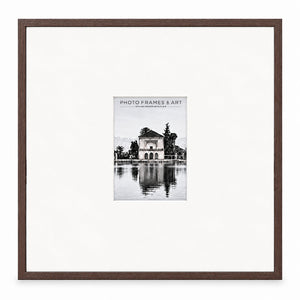 20x20" for 8X6" Wooden Walnut Effect Photo Frame | Hartland Collection