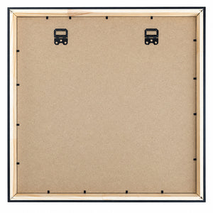 20x20" for 10x10" Wooden Black Photo Frame | Hartland Collection