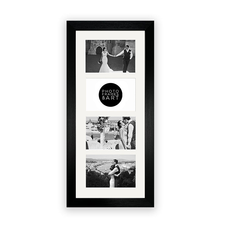 6x4 Collage Picture Frame | Black Multi Picture Frame | PF&A – Photo ...