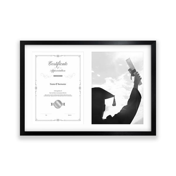 A4 Multi Photo Frame - 20x14" Collage Frame | Oxford