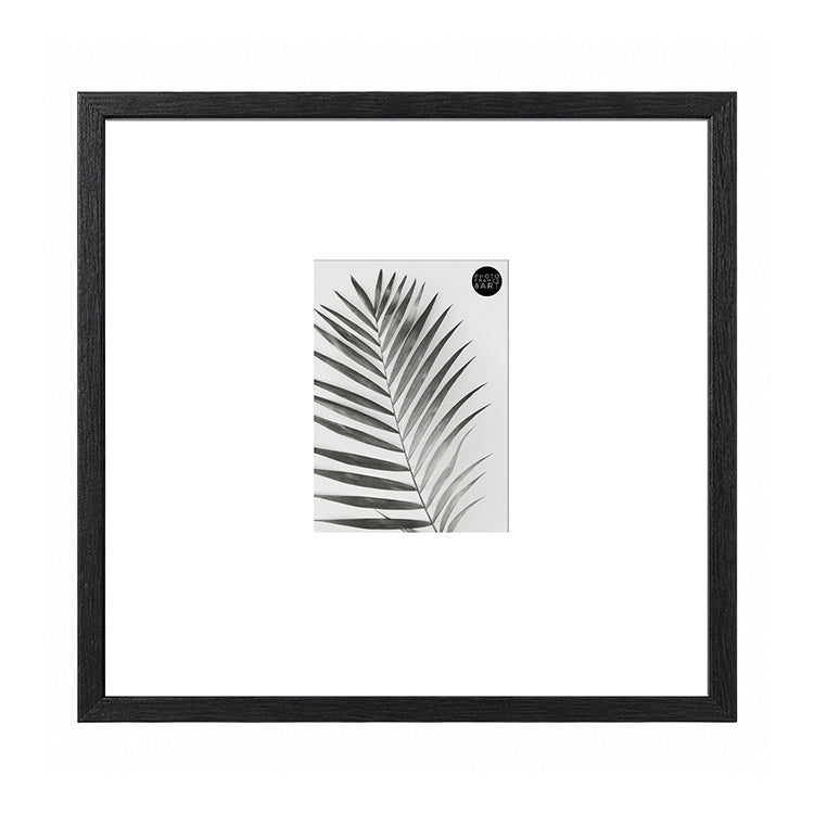 20x20" for 8X6" Wooden Black Photo Frame | Hartland Collection